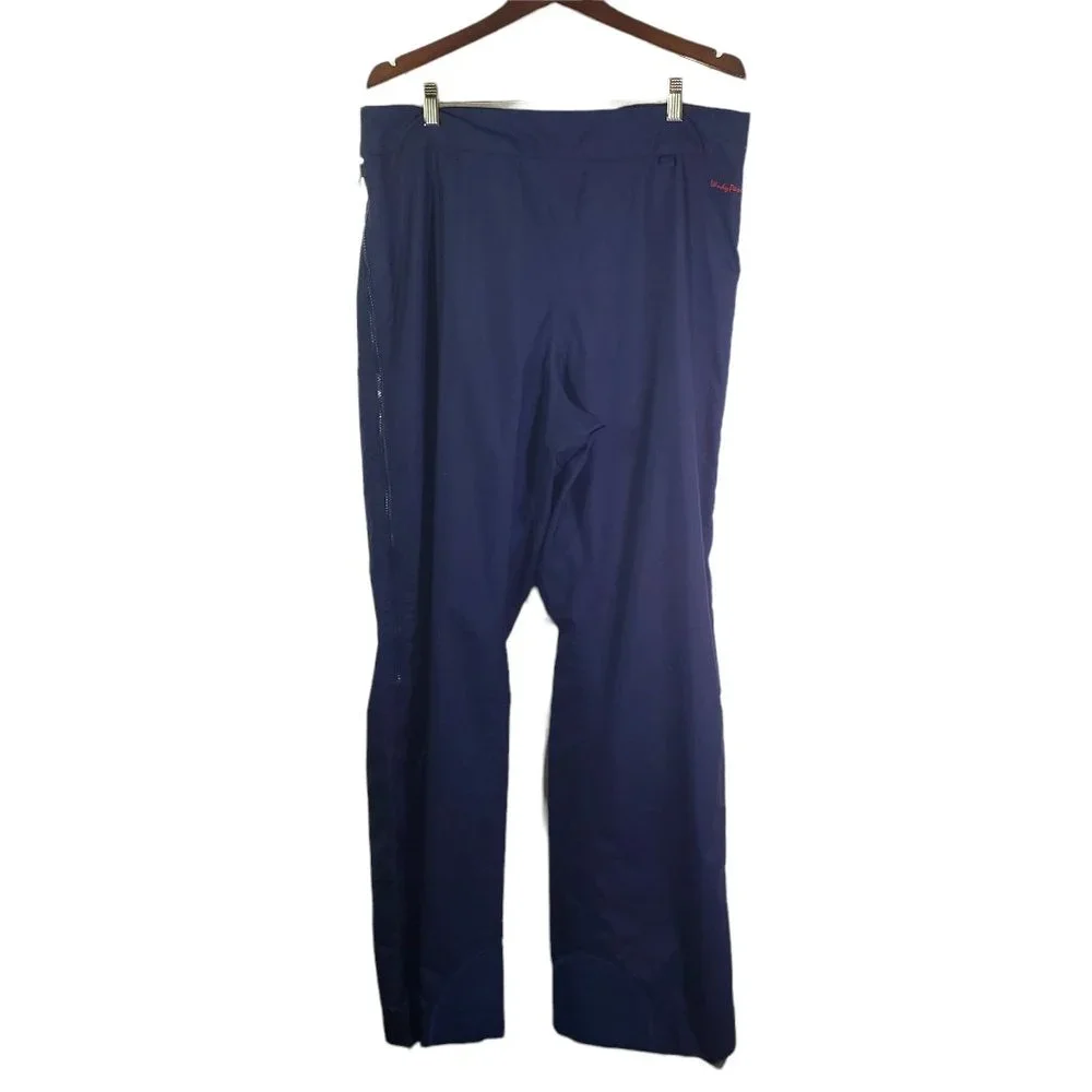 Vintage WINDY PASS, NORTH FACE Men's XL Navy Solid Ski Activewear, Pants